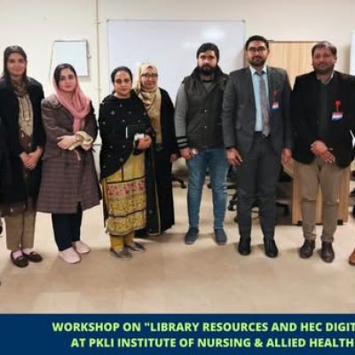 Workshop on “Library Resources and HEC Digital Library”